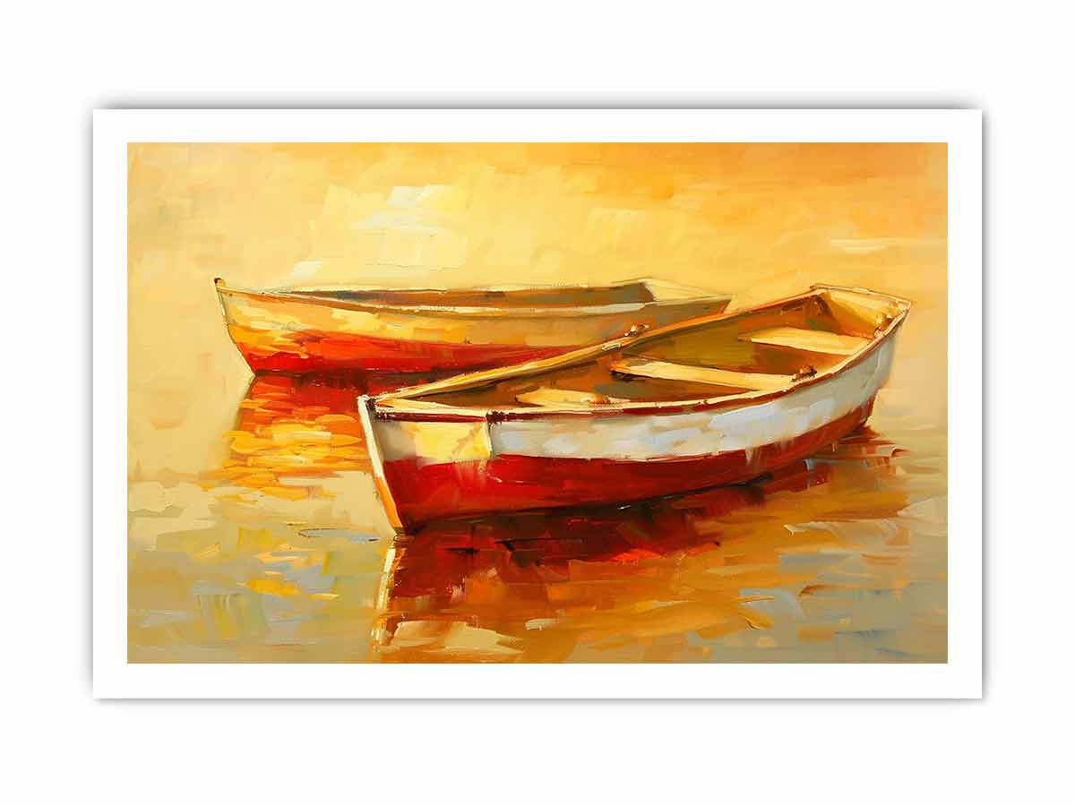 Boats Canvas Art Print-8