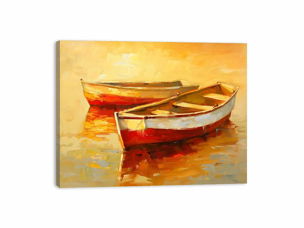 Boats Canvas Art Print-3