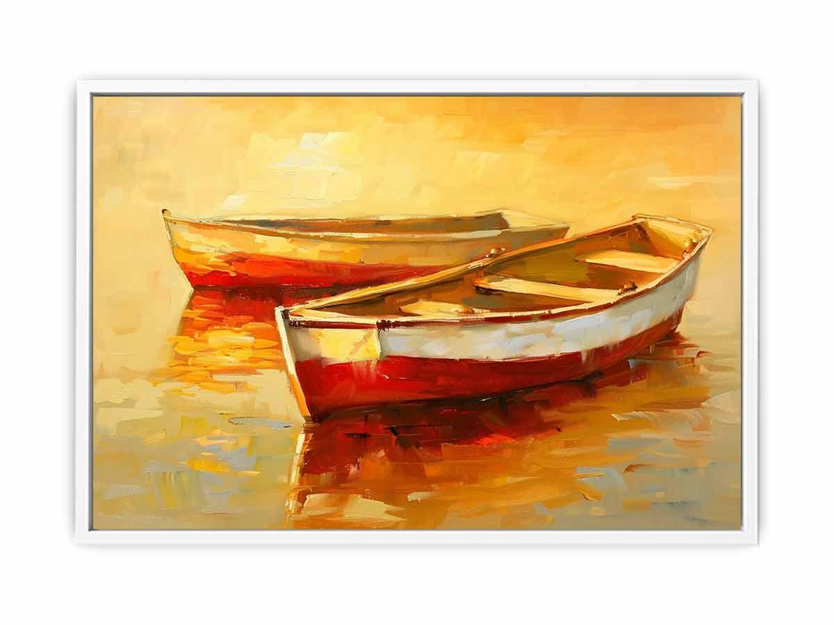 Boats Canvas Art Print-5