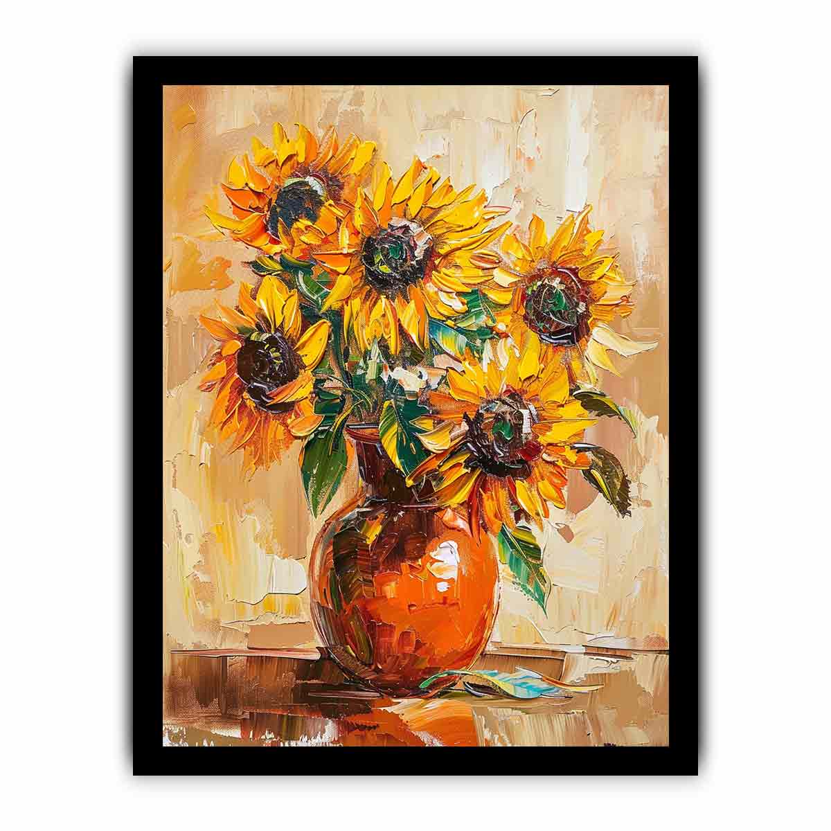 Vase of Flowers Wall Art-7