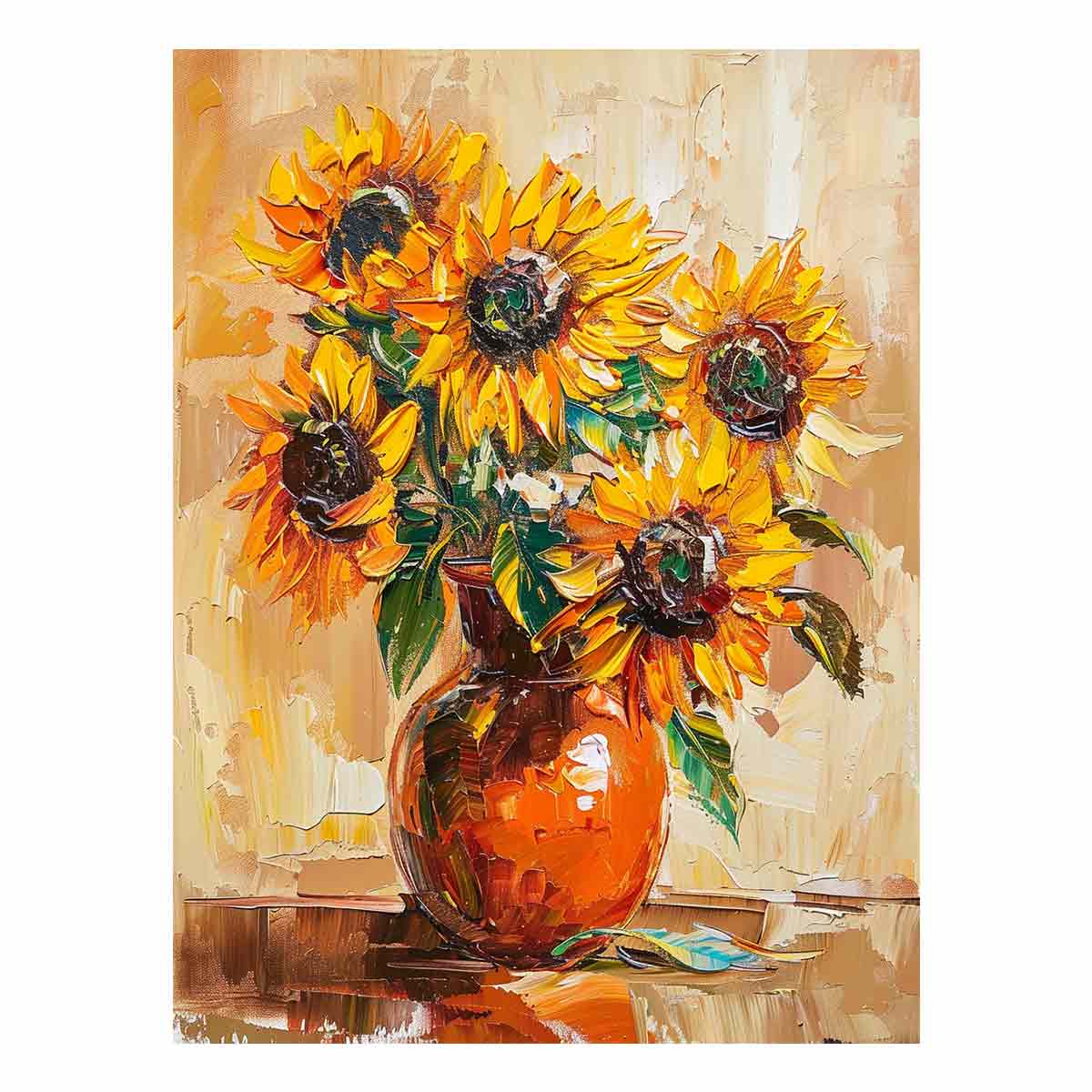 Vase of Flowers Wall Art-0