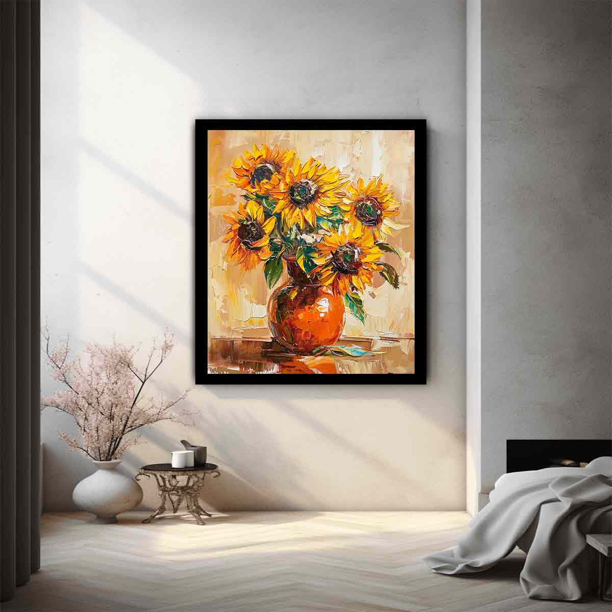 Vase of Flowers Wall Art-1