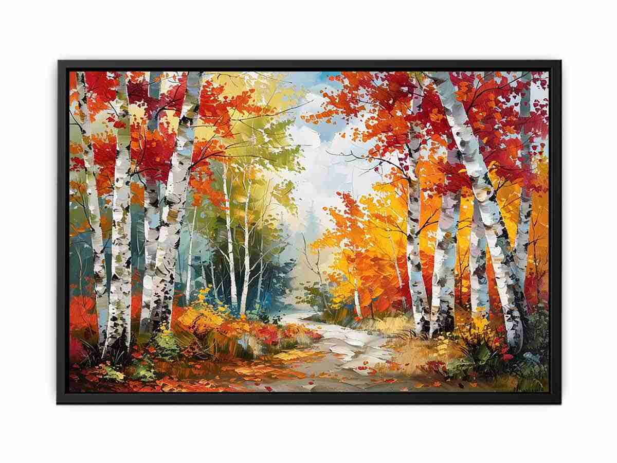 Autumn Forest Canvas Art Print-4