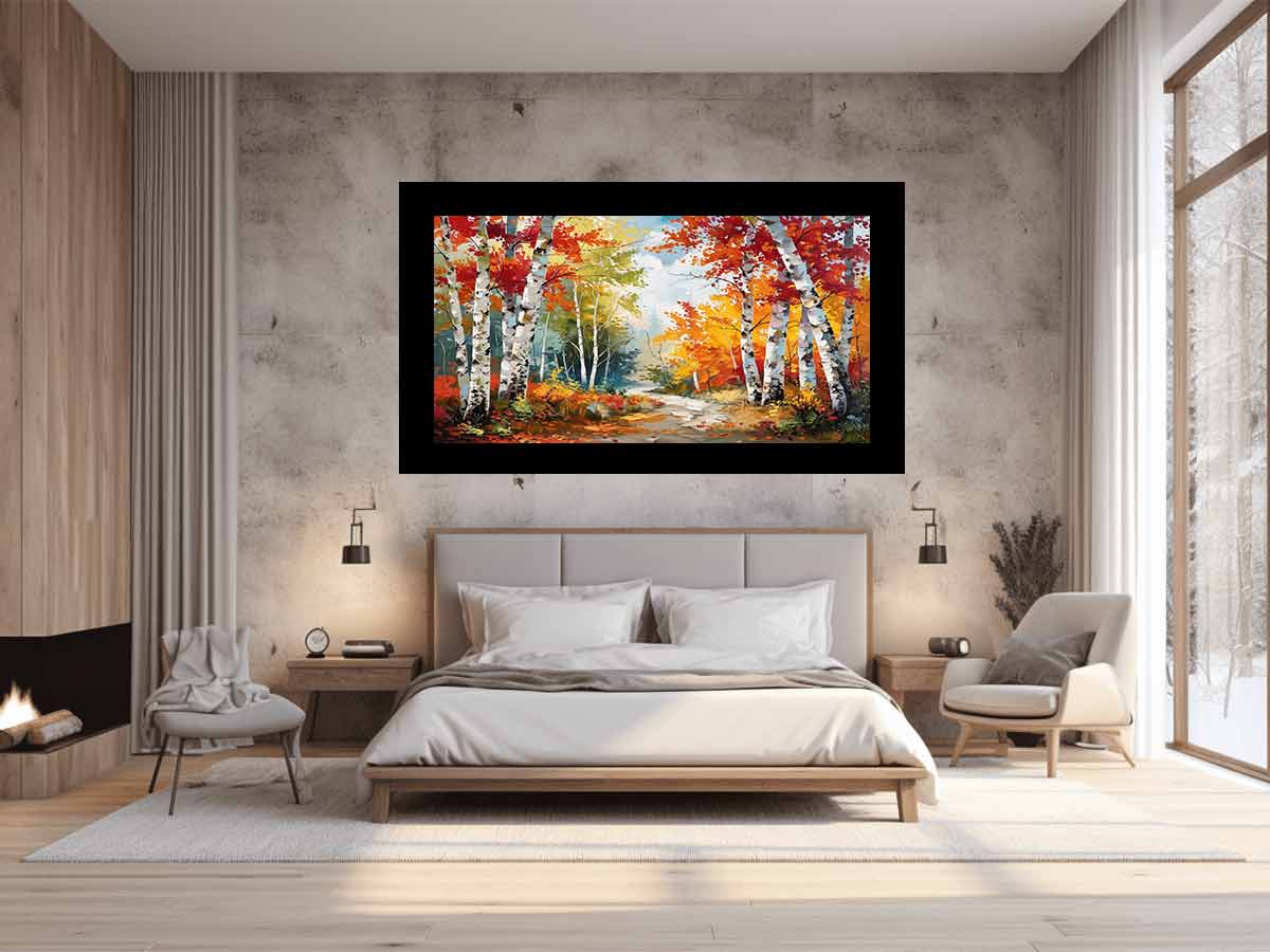 Autumn Forest Canvas Art Print-1