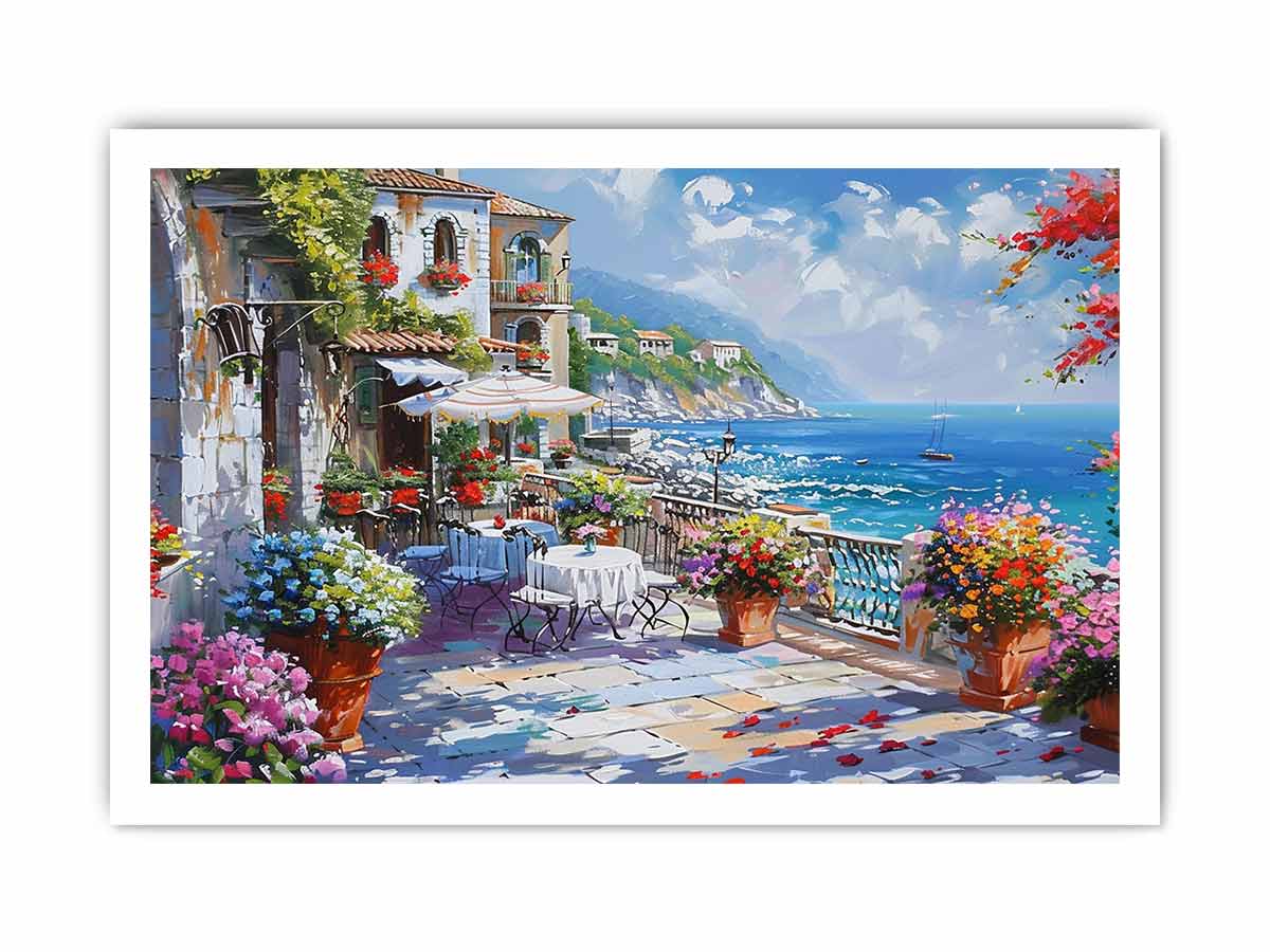 Beachside Living Canvas Art Print-8