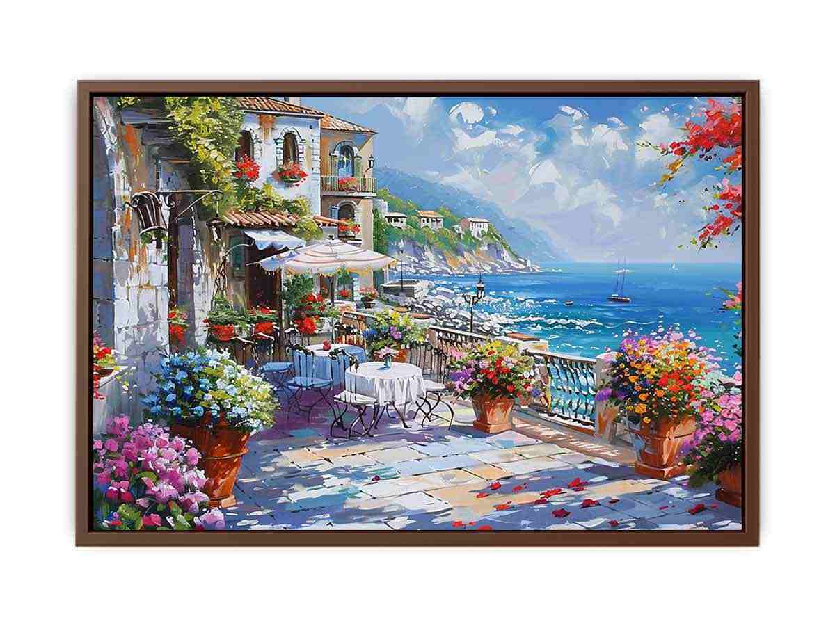 Beachside Living Canvas Art Print-6