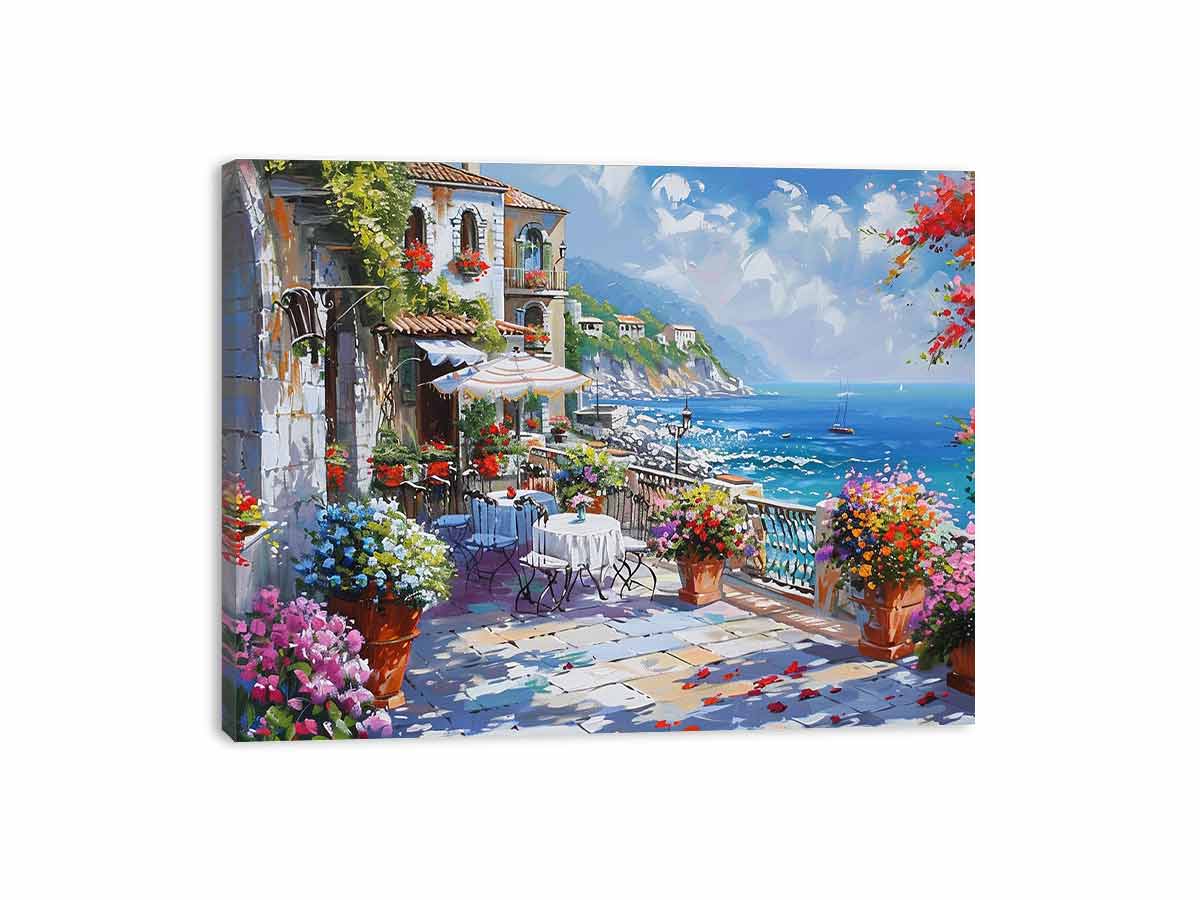 Beachside Living Canvas Art Print-3