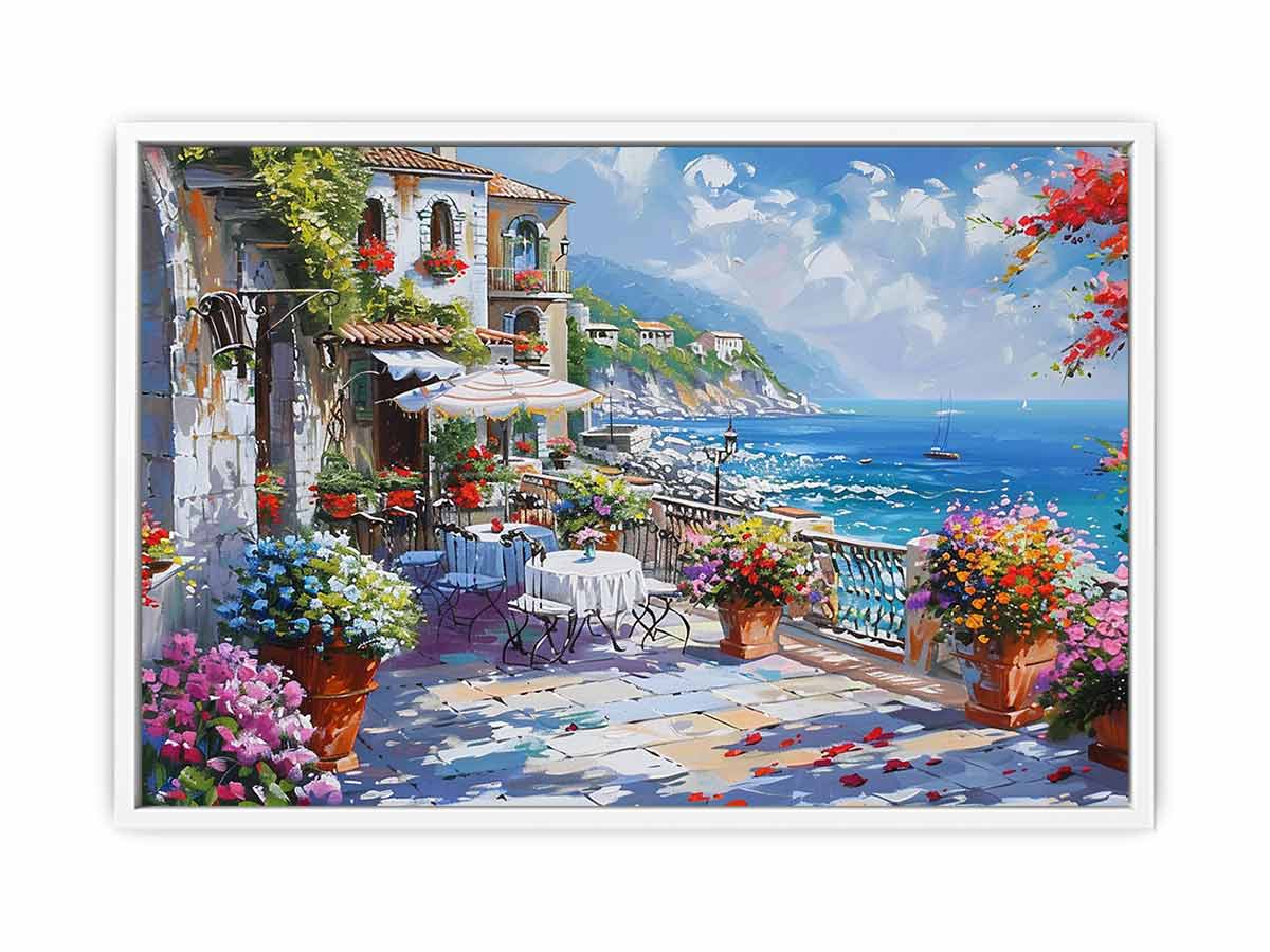 Beachside Living Canvas Art Print-5