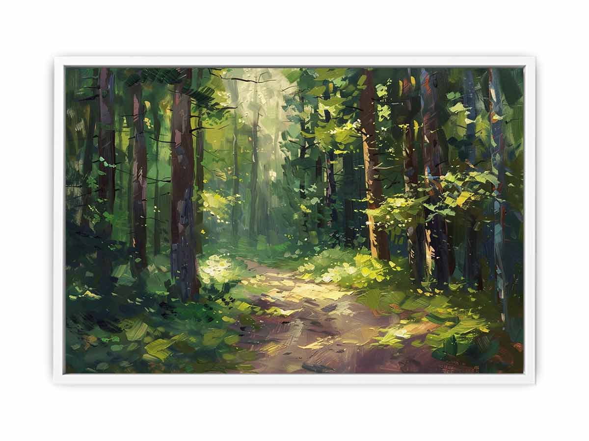Forest Path Wall Art painting-5