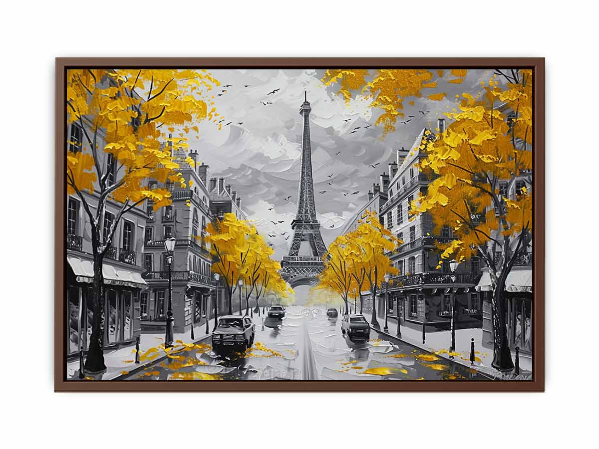 Eiffel Tower Paris Street Wall Art Painting-6