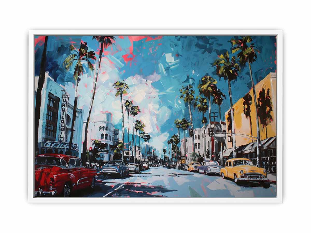 Los Angles Canvas Art Print-5
