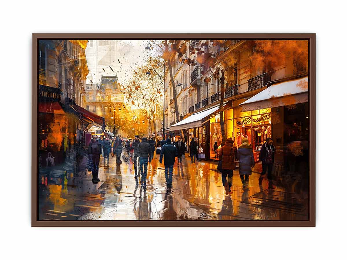 paris Street Wall Art print Painting-6