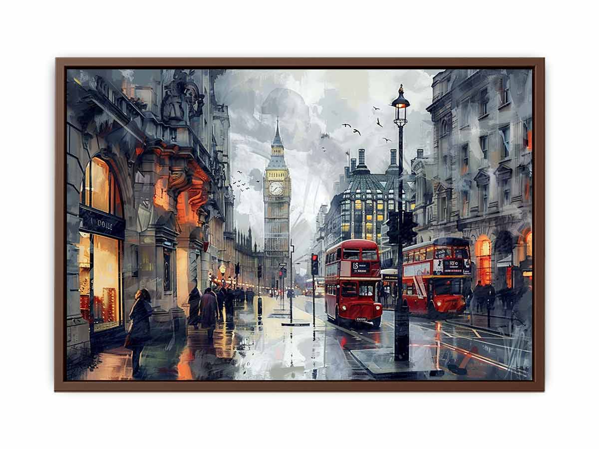 London Clock Tower Canvas Painting-6