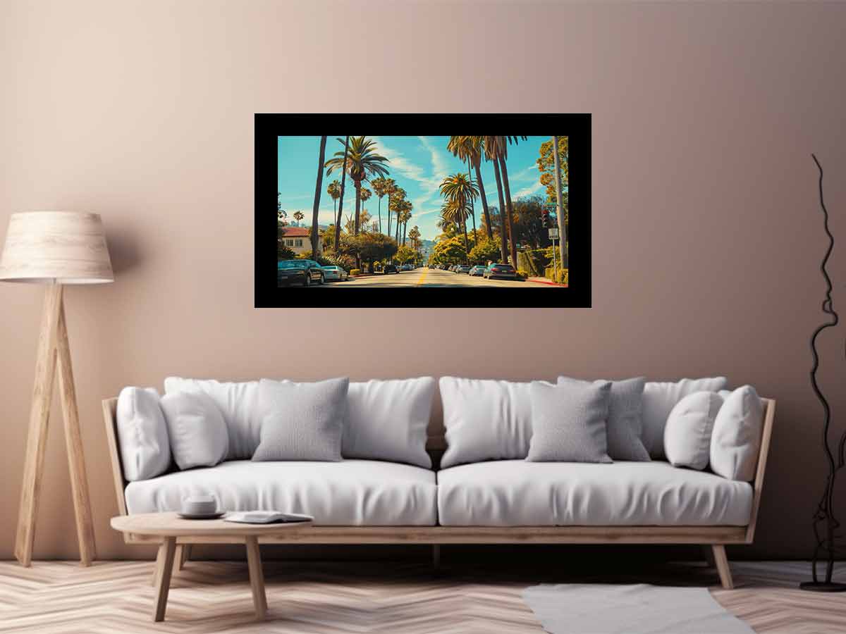 Los Angeles Wall Art print-2