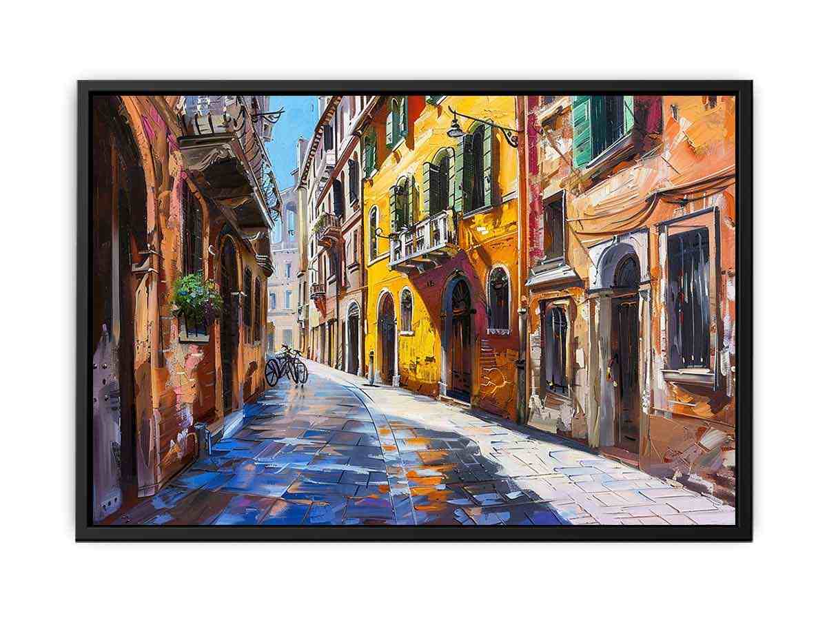 Via della Conciliazione Italy Street Canvas Painting-4