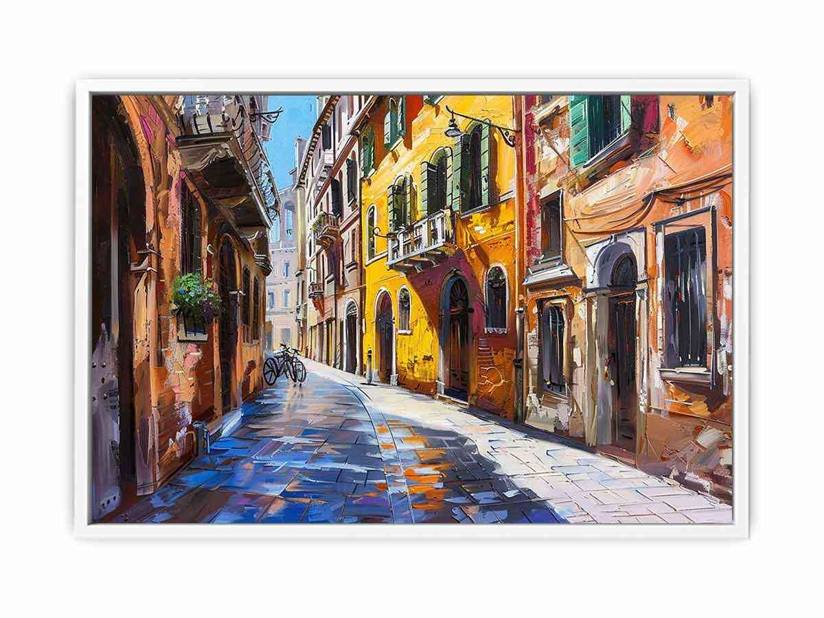 Via della Conciliazione Italy Street Canvas Painting-5