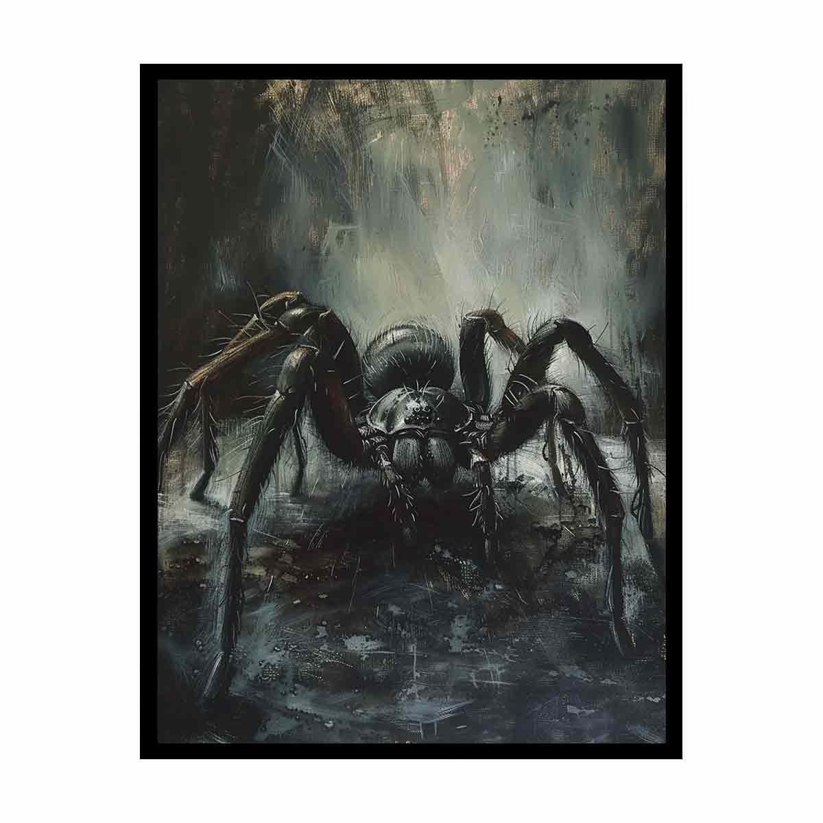 Spider canvas painting-4