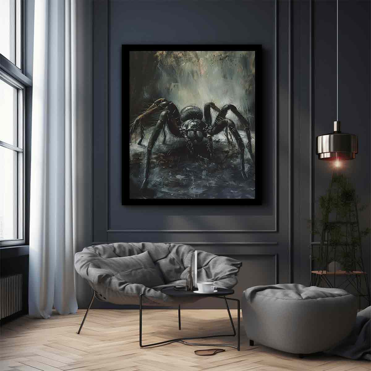 Spider canvas painting-2