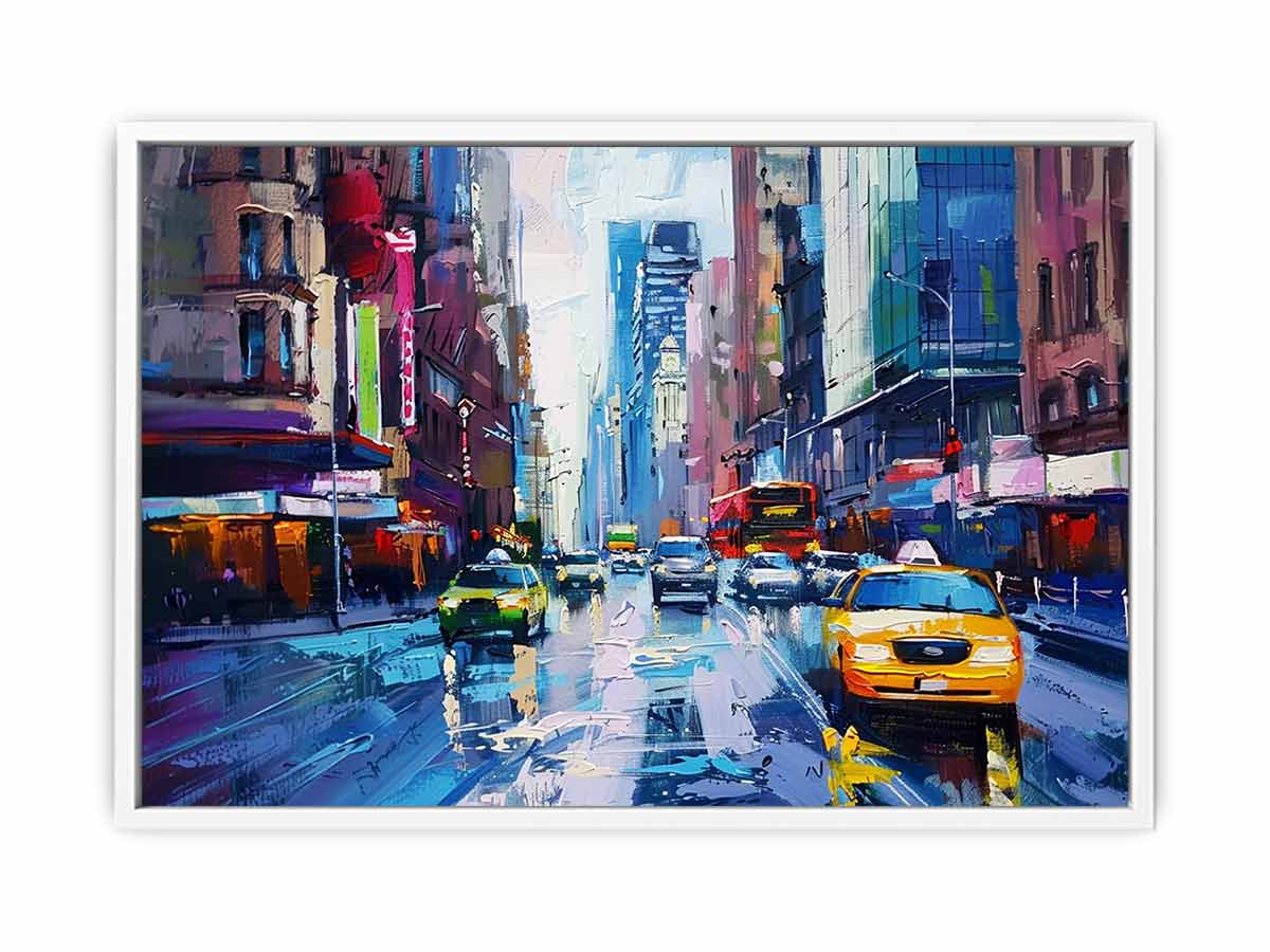 Sydney Street Canvas Art Print-5