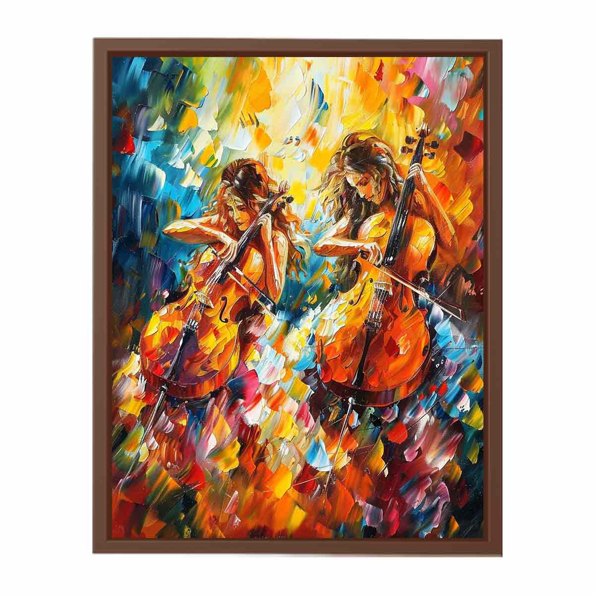 Music Violin Canvas Art Print-6