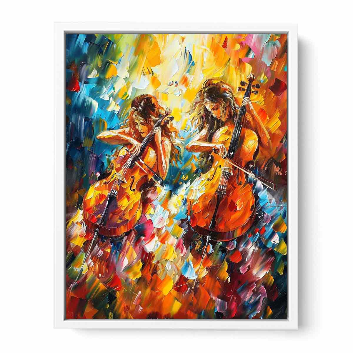 Music Violin Canvas Art Print-5