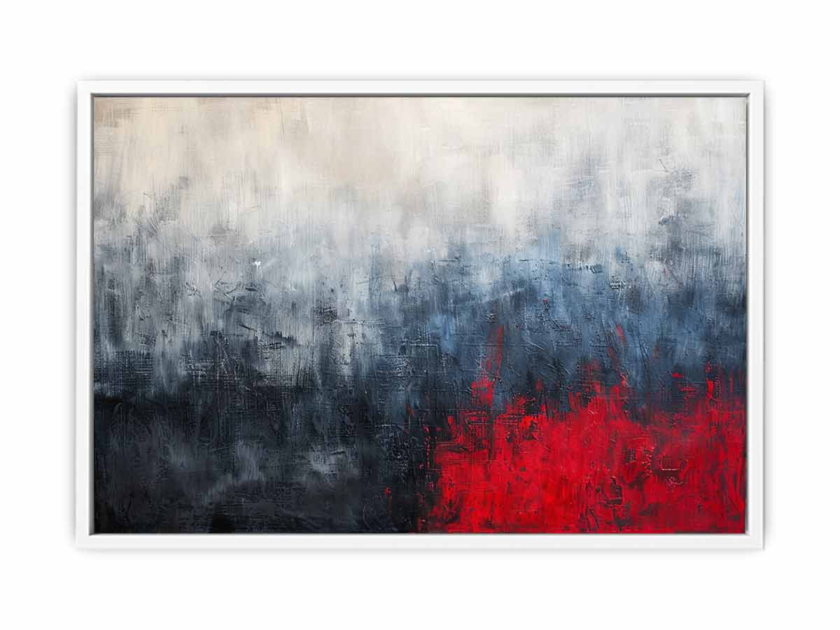 Red Blue Fine Art Painting-5