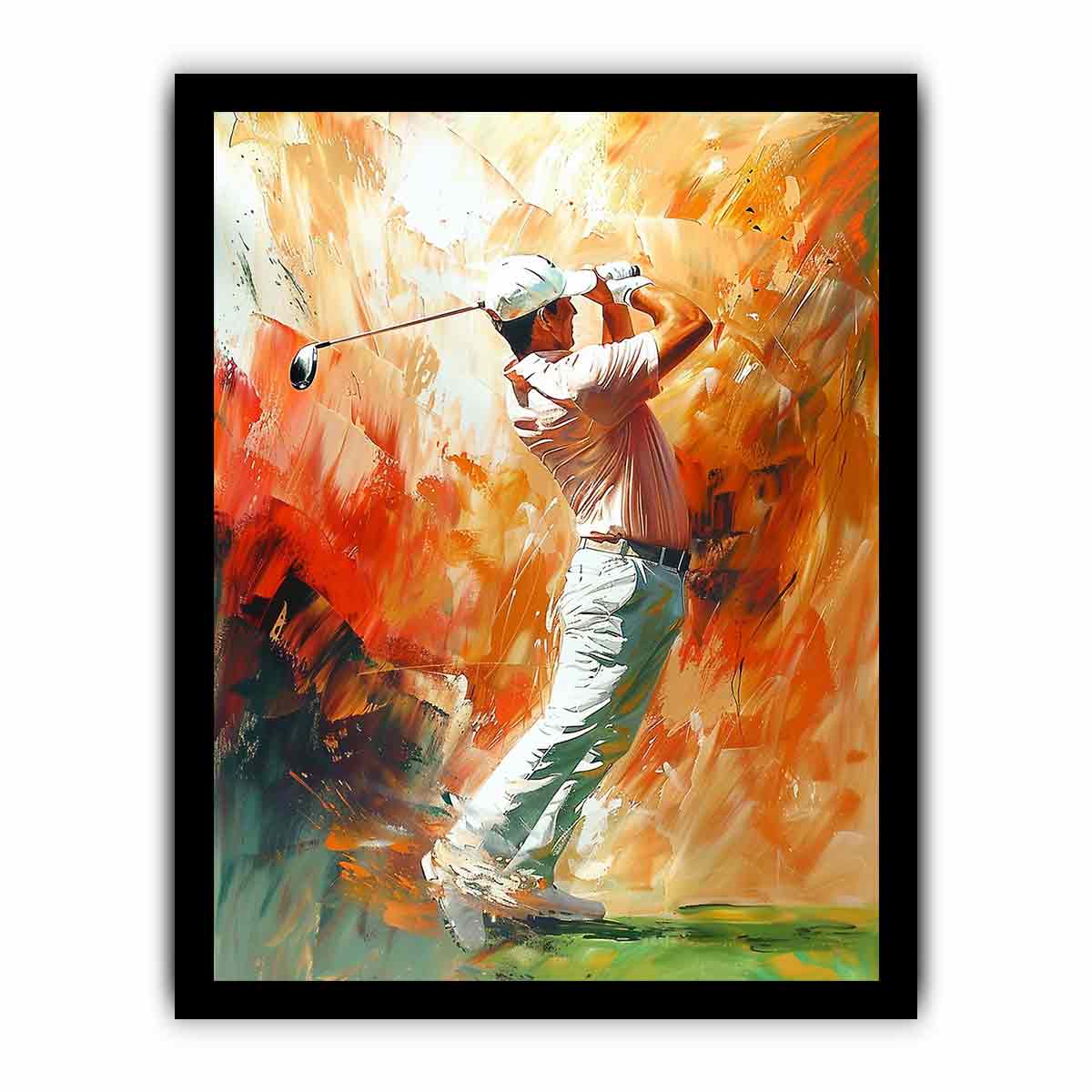 Golf Shot Painting-7