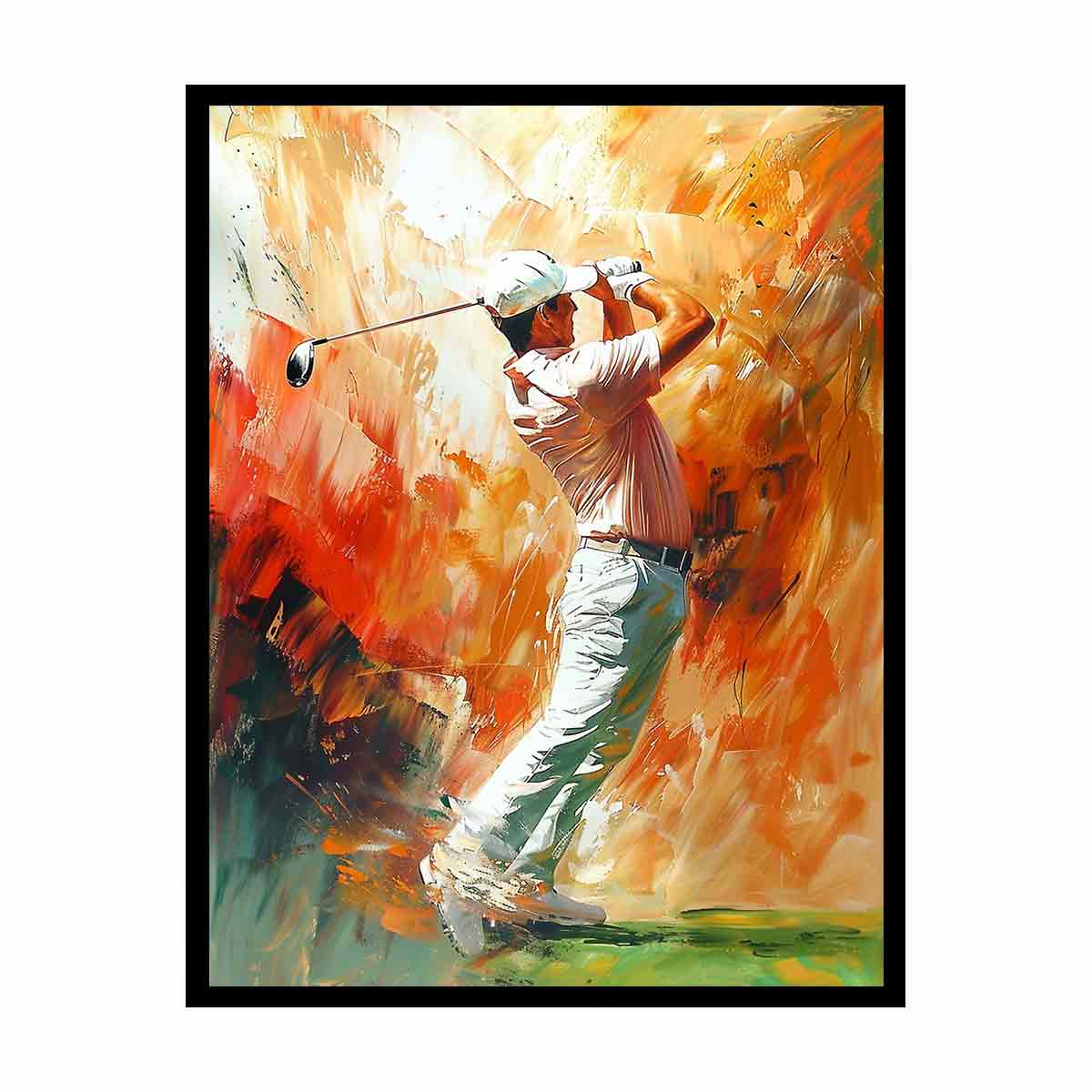Golf Shot Painting-4