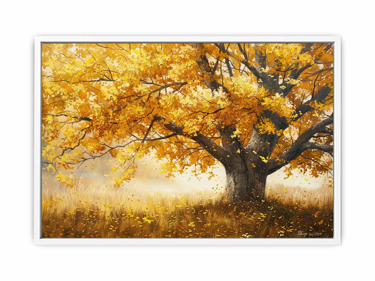 Golden Tree Canvas Painting-5