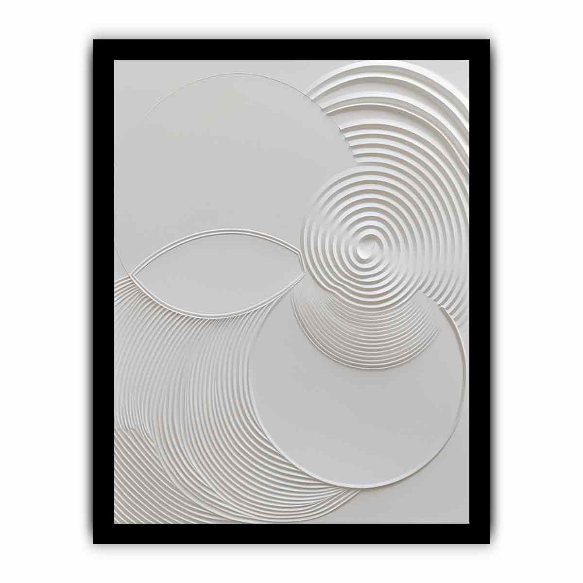 Minimalist Modern White Art Canvas Art Print-7