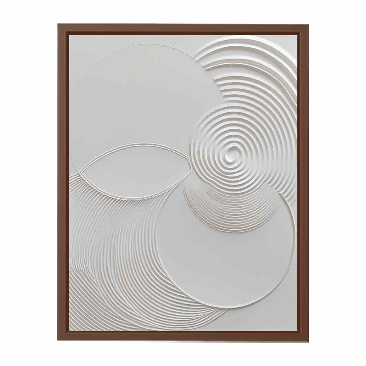 Minimalist Modern White Art Canvas Art Print-6