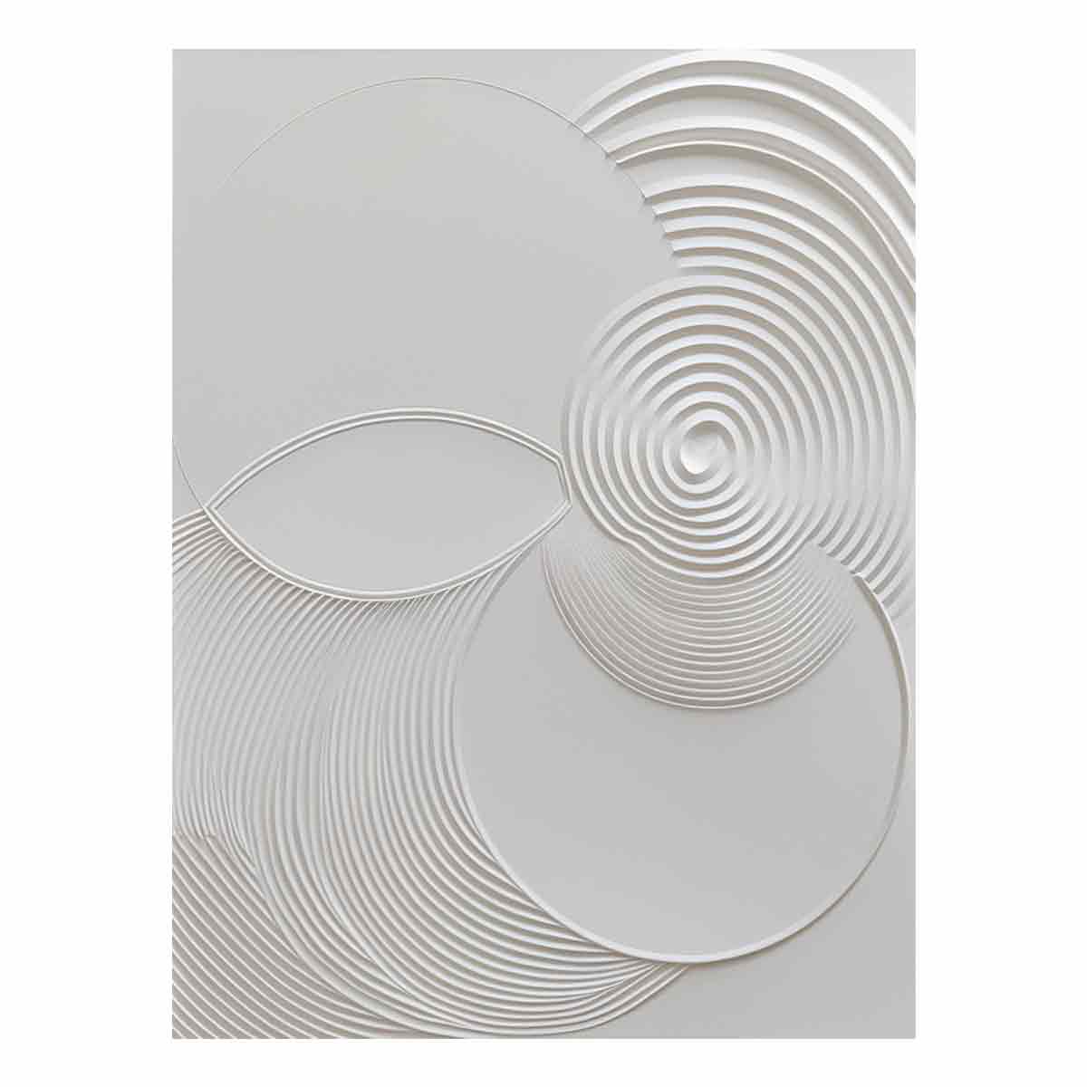 Minimalist Modern White Art Canvas Art Print-0