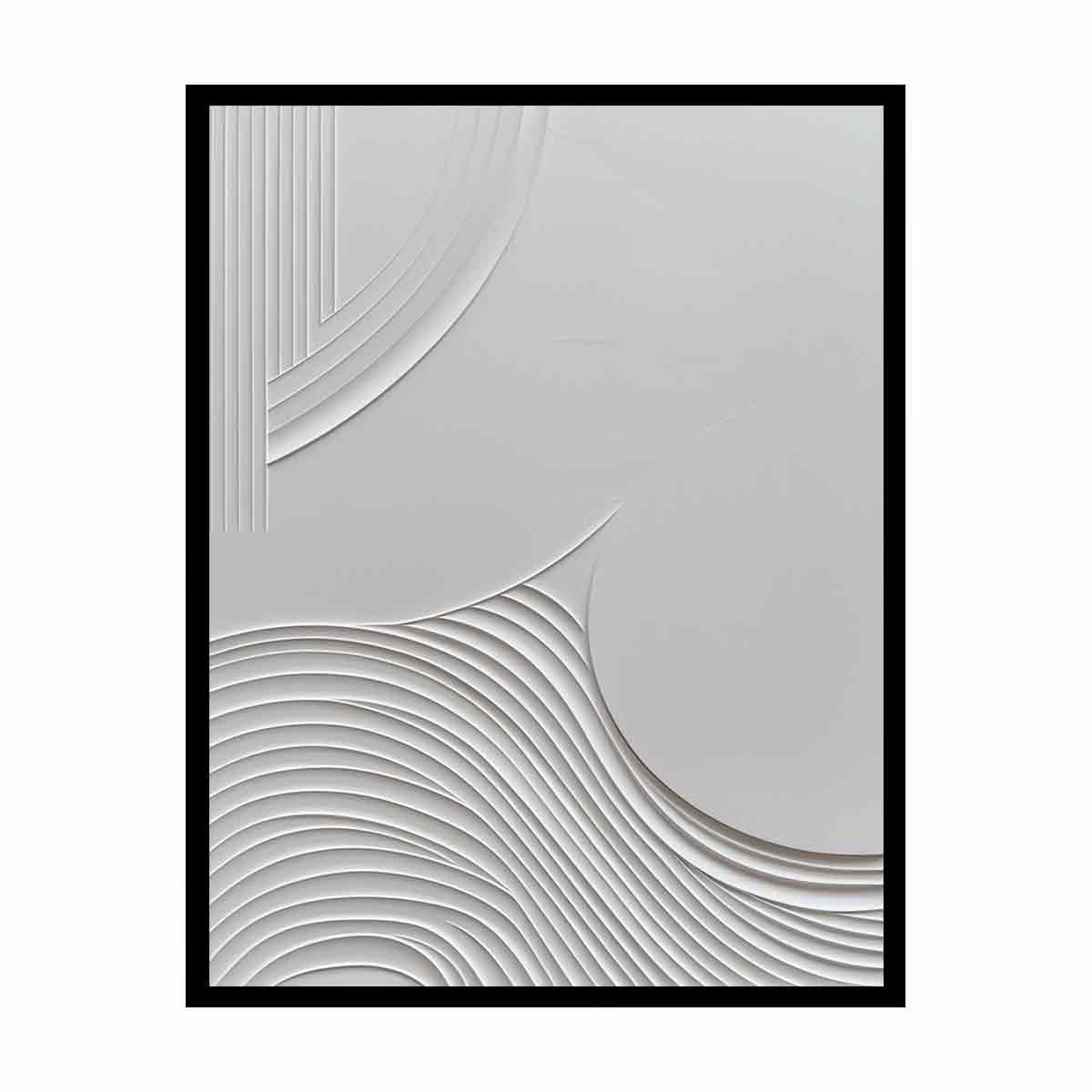 Minimalist Modern Art  Textured Canvas Painitng-4