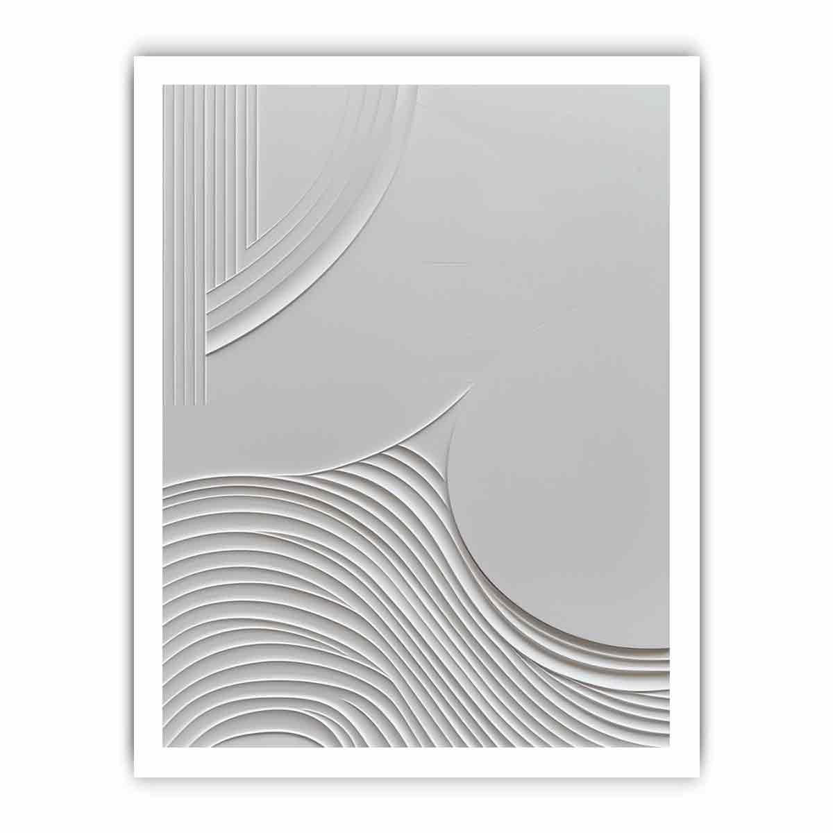 Minimalist Modern Art  Textured Canvas Painitng-8