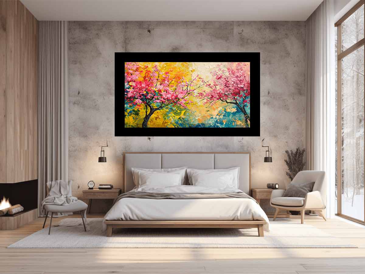 Spring Trees Canvas Art Print-1