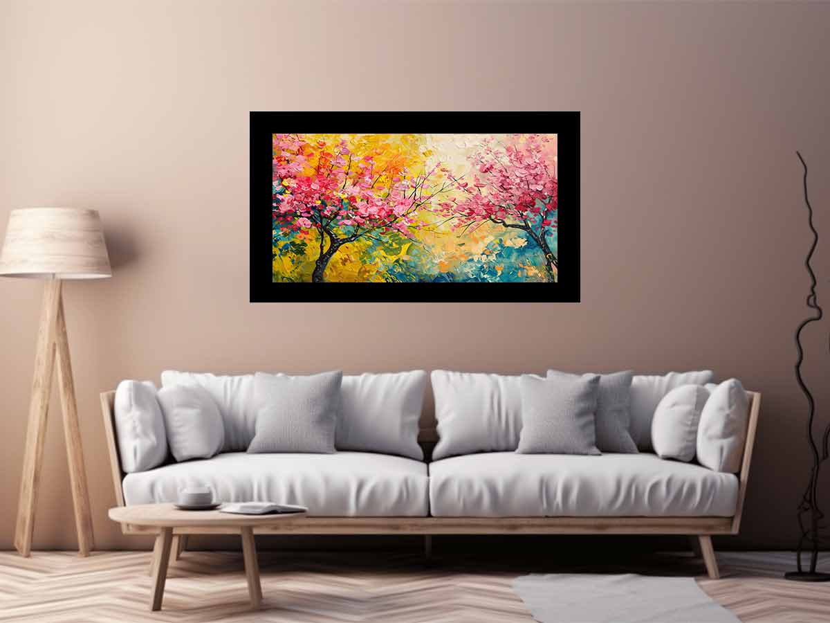 Spring Trees Canvas Art Print-2