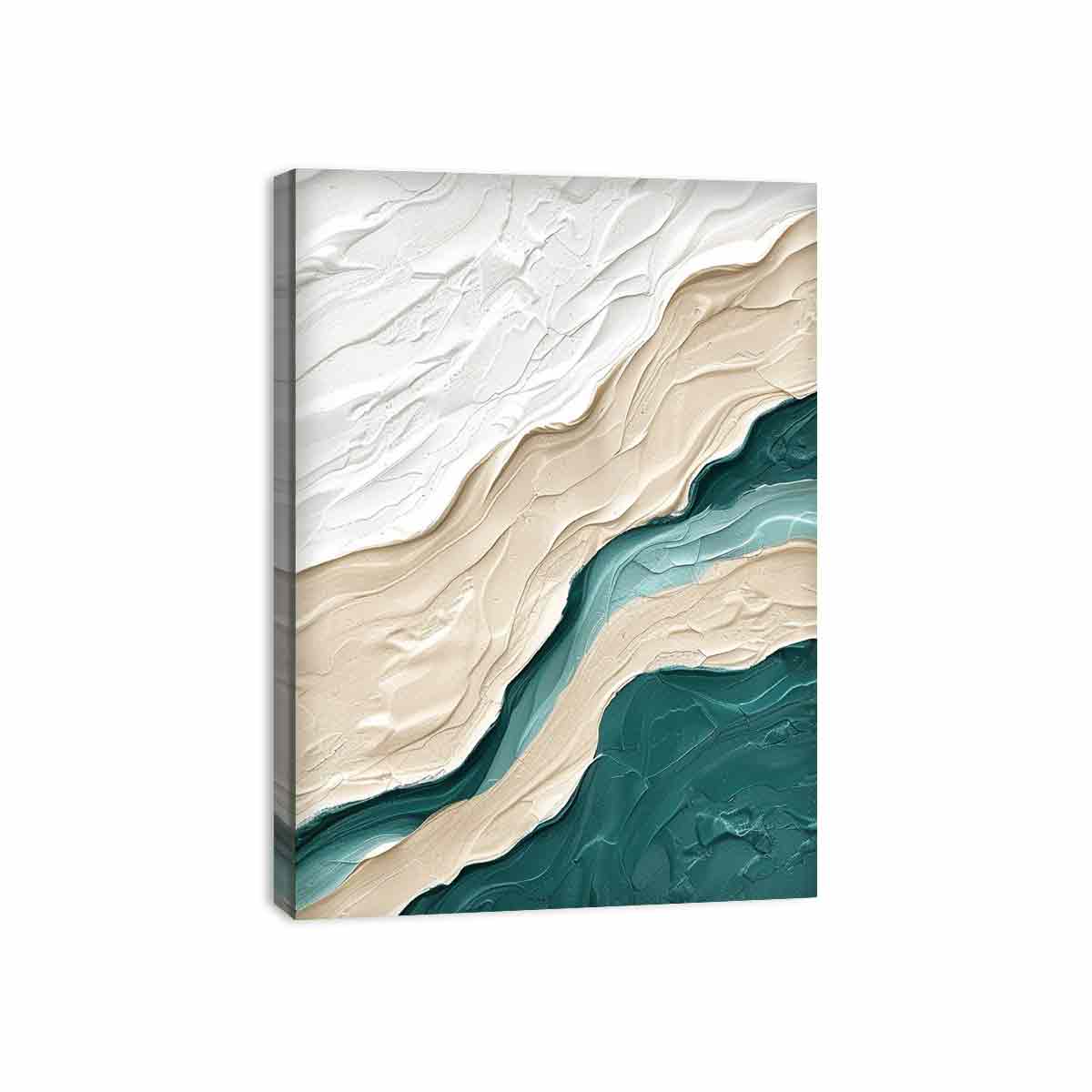 Ocean wall art texture painting print-3