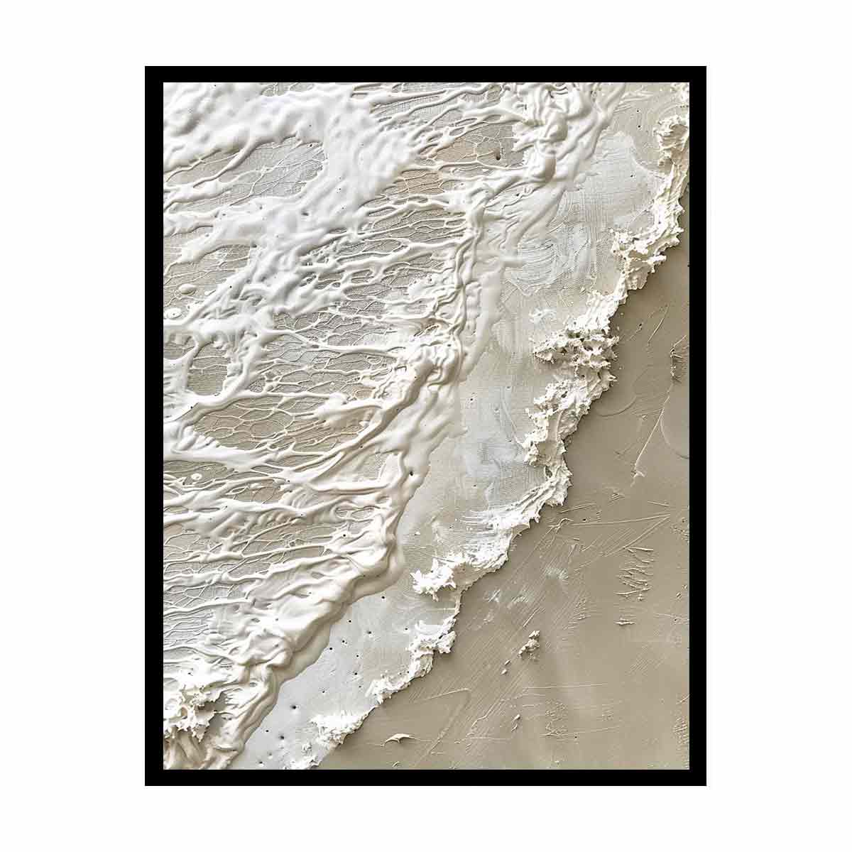 Waves 3D  Art texture Painting-4