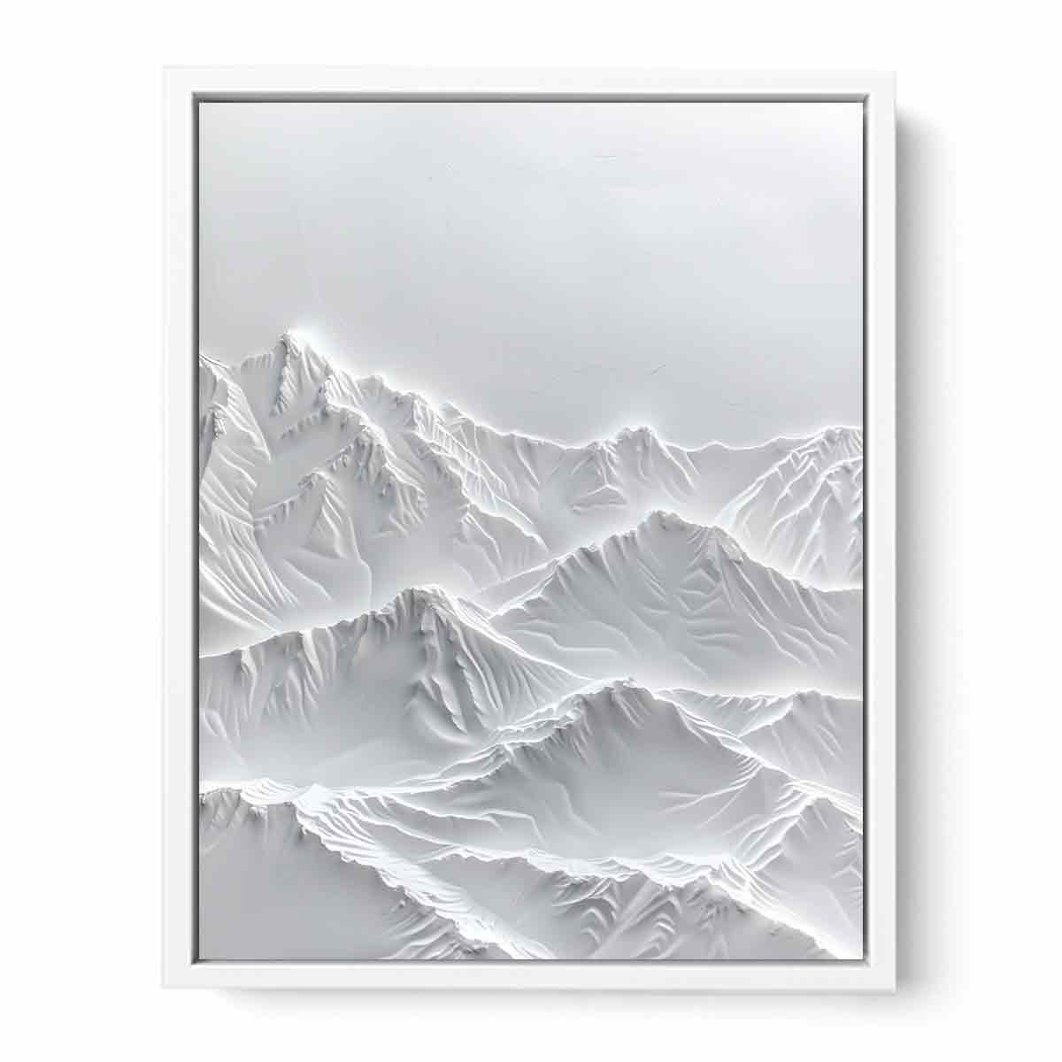 Snow Mountian 3D Painting-5