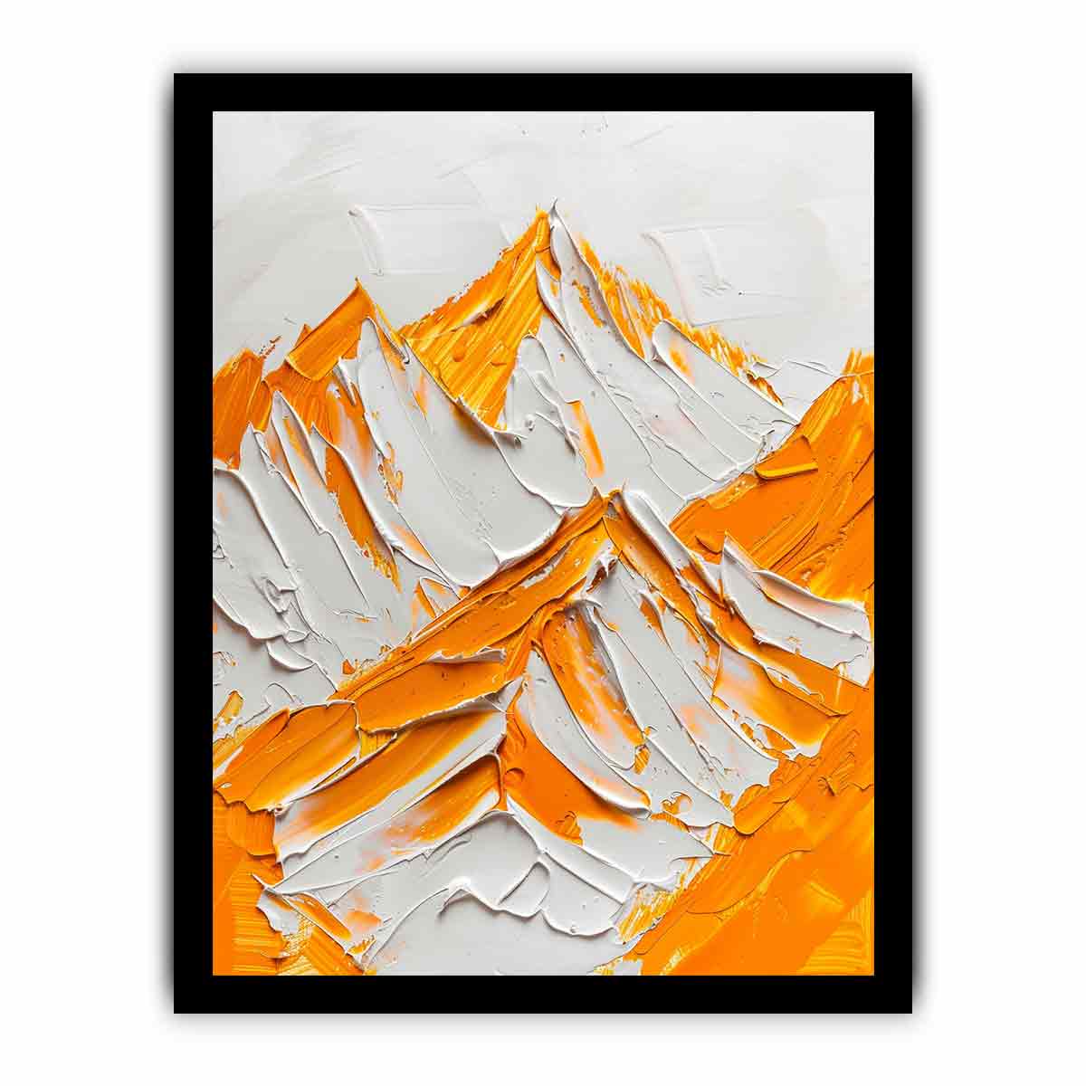 Snow Mountian Painting-7