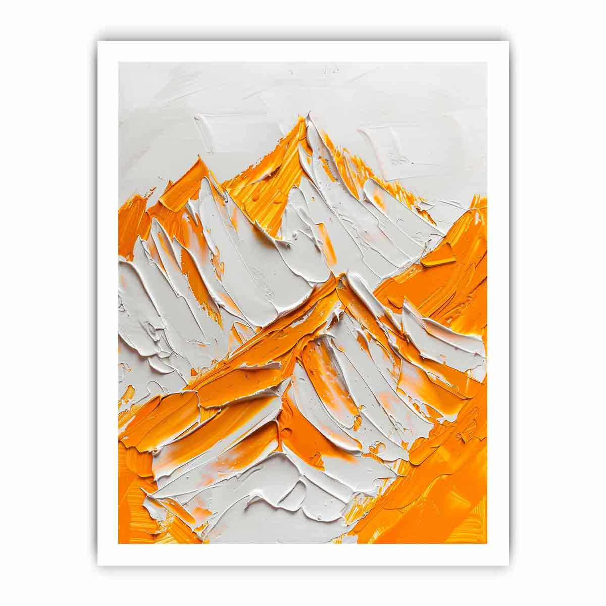 Snow Mountian Painting-8