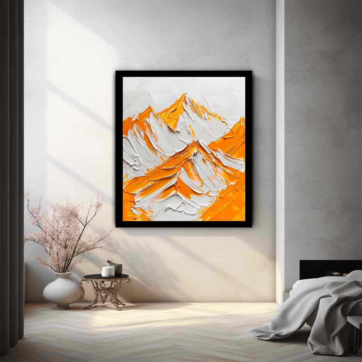 Snow Mountian Painting-1