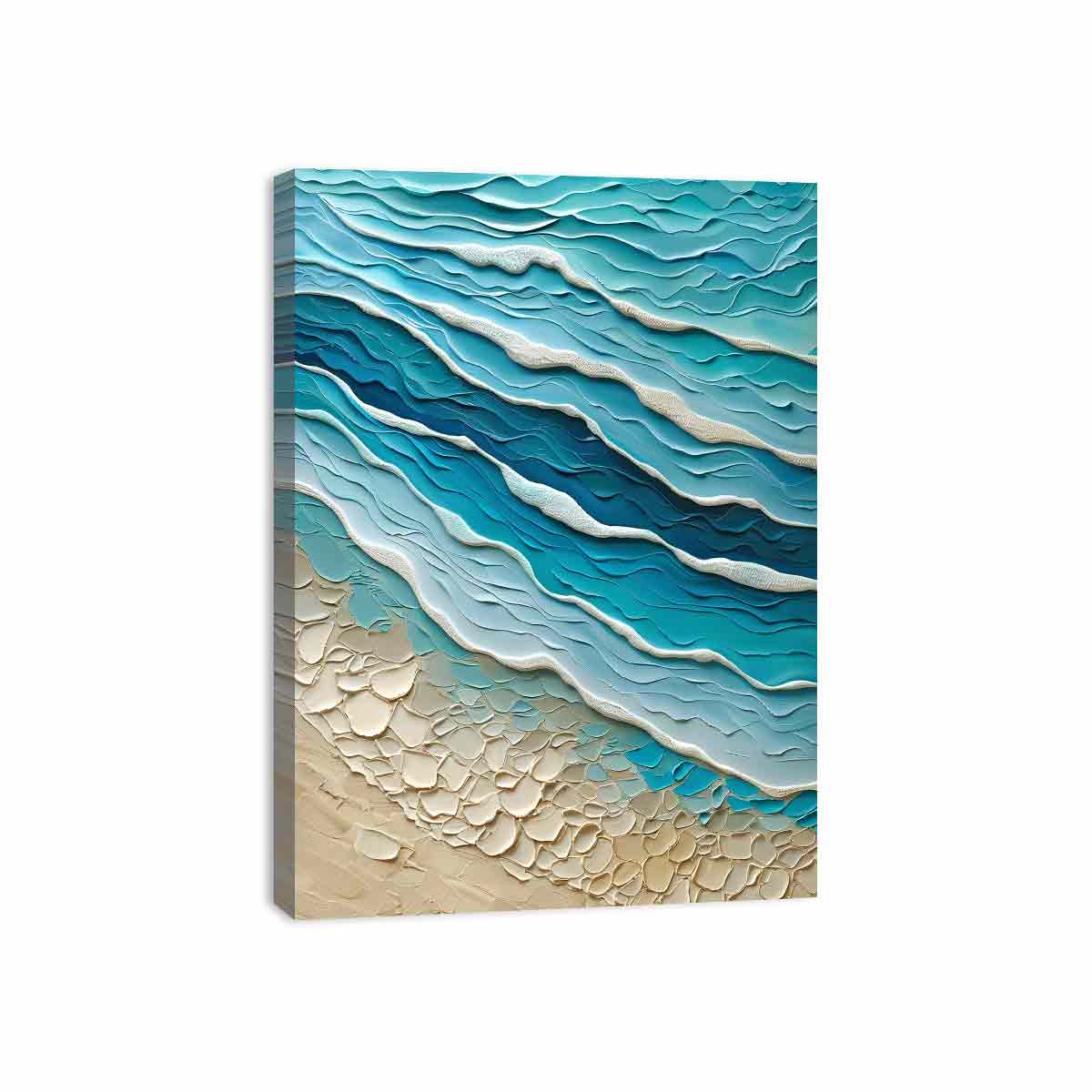 Waves  texture Wall Art-3