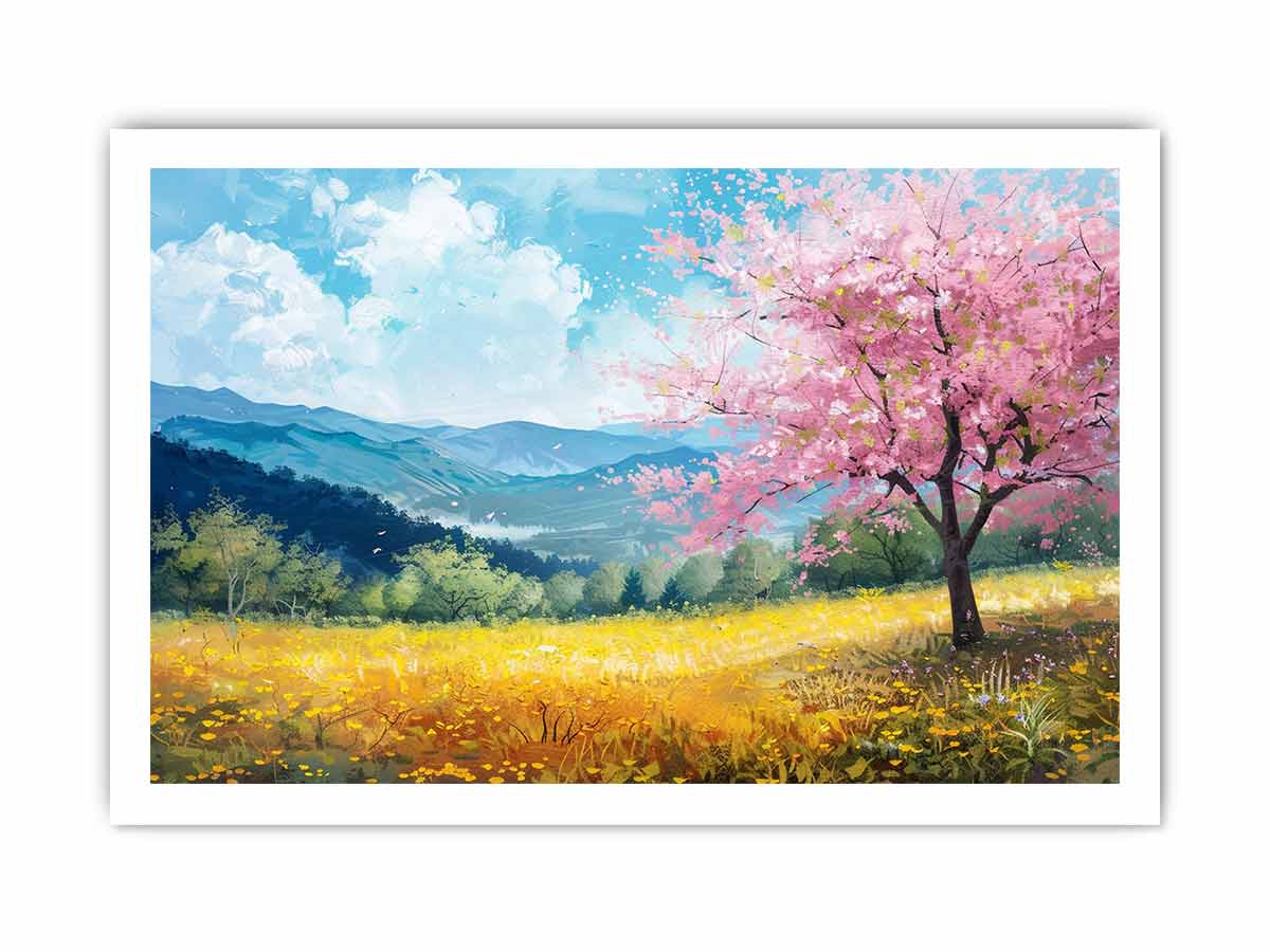 Spring Tree Canvas Art Print-8