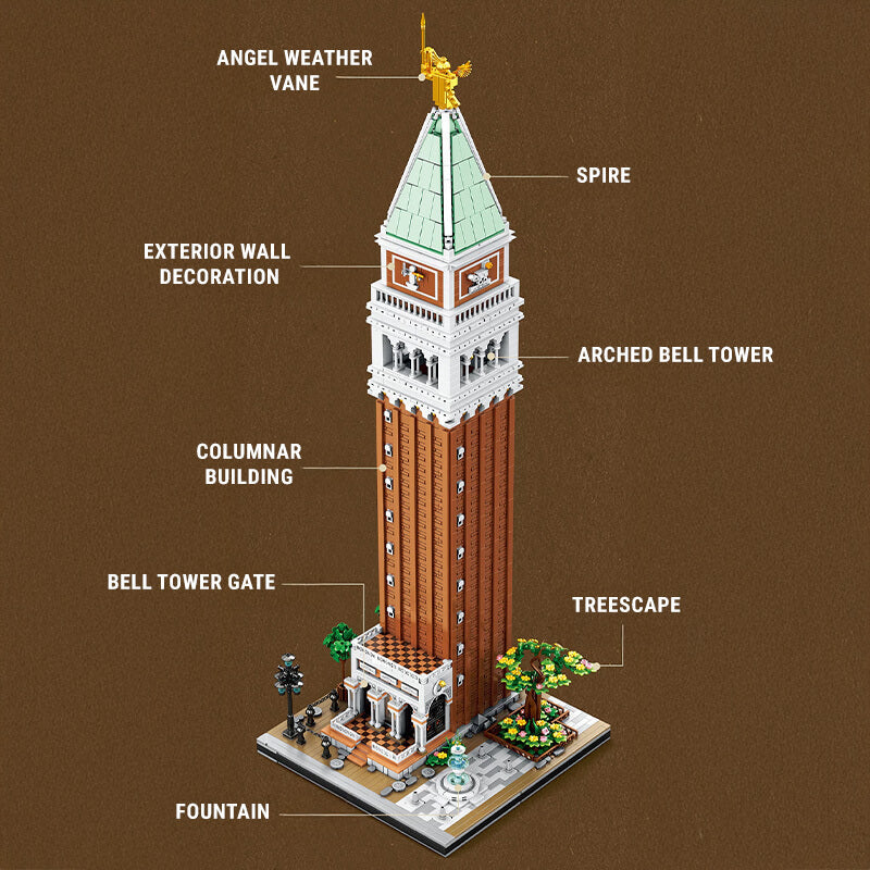 The Ultimate St. Mark’s Campanile 3902Pcs-3