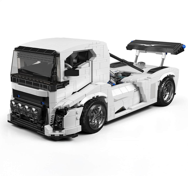 High-Performance European Race Truck Model 1603Pcs-0