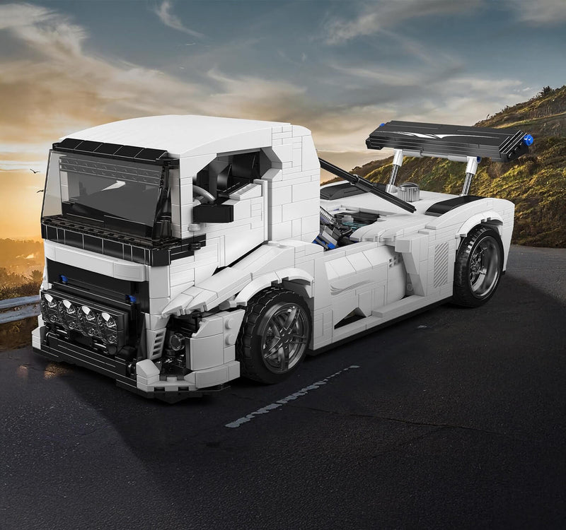 High-Performance European Race Truck Model 1603Pcs-2