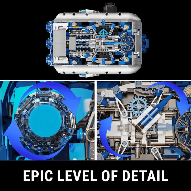 The Ultimate W16 Tourbillon 1005pcs-3