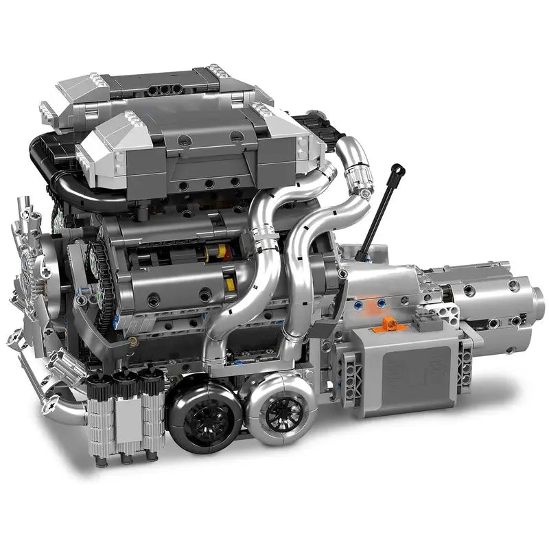 Motorised Hypercar W16 Engine & Gearbox 2023pcs-0