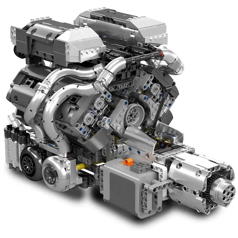 Motorised Hypercar W16 Engine & Gearbox 2023pcs-1
